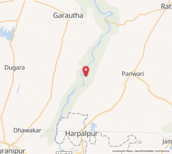 Map of Bihat, Uttar Pradesh