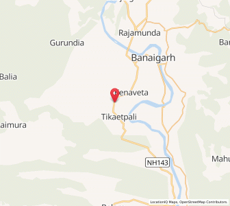 Map of Bijakuli, Odisha