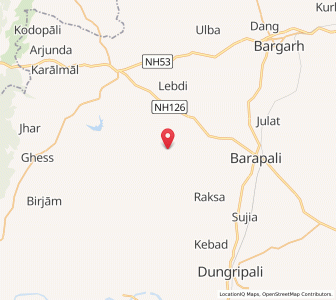 Map of Bijepur, Odisha