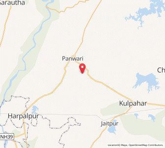 Map of Bijrari, Uttar Pradesh