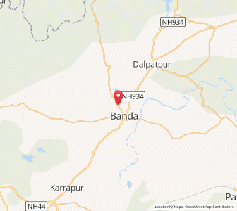 Map of Bijri, Madhya Pradesh