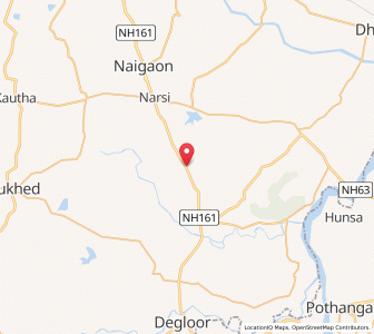 Map of Bijur, Maharashtra