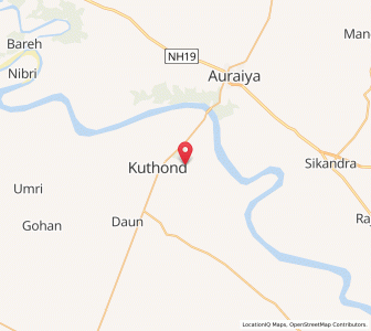 Map of Bijwaha, Uttar Pradesh