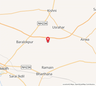 Map of Bikaydas ka Nagla, Uttar Pradesh