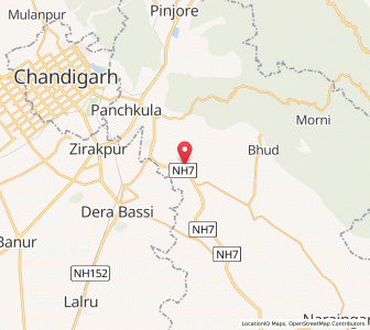 Map of Bila, Haryana