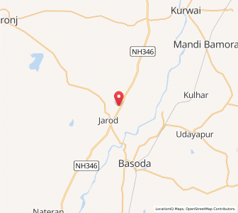 Map of Biladhan, Madhya Pradesh