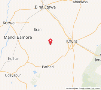 Map of Bilakheri, Madhya Pradesh