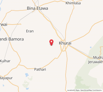 Map of Bilalyakhero, Madhya Pradesh