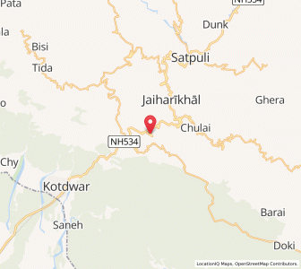 Map of Bilansu, Uttarakhand