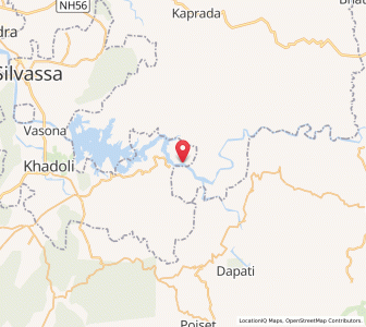 Map of Bildari, Dadra and Nagar Haveli