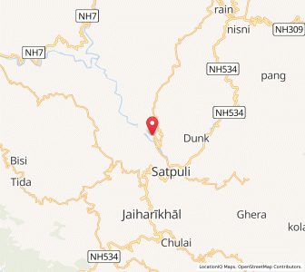 Map of Bilkhet, Uttarakhand