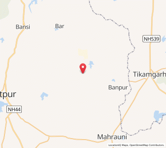Map of Billa, Uttar Pradesh