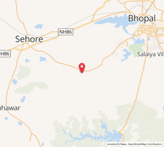 Map of Bilqisganj, Madhya Pradesh