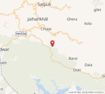 Map of Biltiya, Uttarakhand