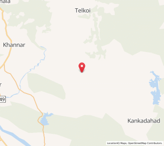 Map of Bimbala, Odisha