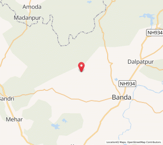 Map of Binaika, Madhya Pradesh