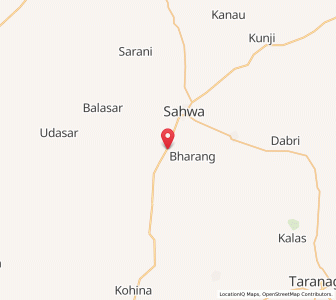 Map of Bindiyala, Rajasthan