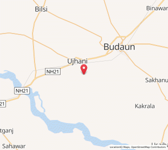 Map of Bini Nagla, Uttar Pradesh