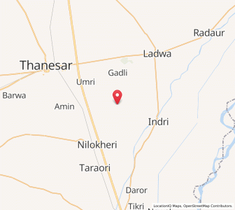 Map of Bir Bhadson, Haryana