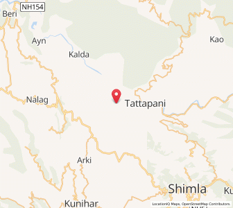 Map of Bir ki Jain, Himachal Pradesh
