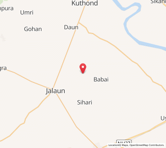 Map of Birahra, Uttar Pradesh