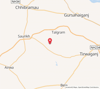 Map of Birai Purwa, Uttar Pradesh