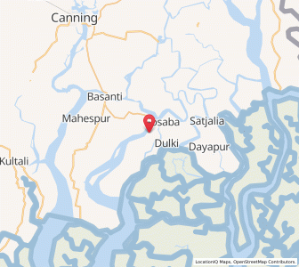 Map of Birajnagar, West Bengal