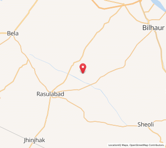 Map of Birhan, Uttar Pradesh