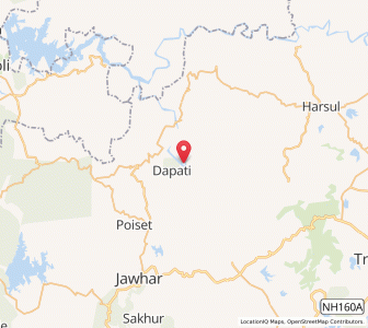 Map of Birjpara, Maharashtra