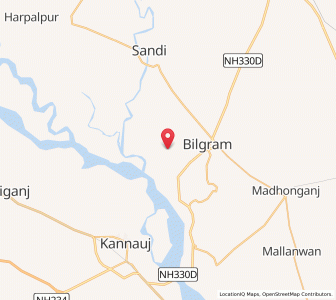 Map of Birni, Uttar Pradesh