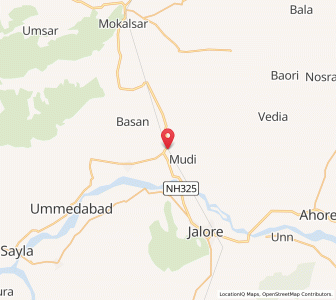 Map of Bishangarh, Rajasthan