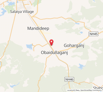 Map of Bishankhera, Madhya Pradesh
