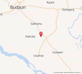 Map of Bisharatnagar, Uttar Pradesh