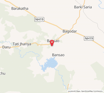 Map of Bishungarh, Jharkhand