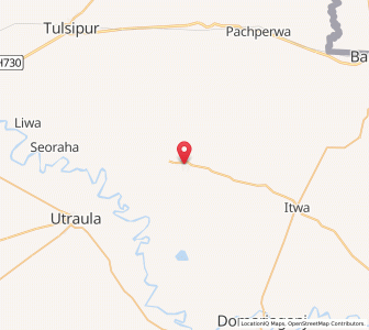 Map of Biskohar, Uttar Pradesh