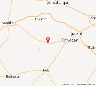 Map of Bisnapur, Uttar Pradesh