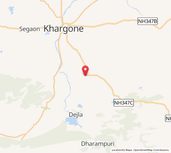 Map of Bistan, Madhya Pradesh