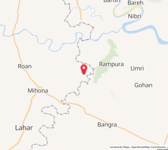Map of Biswari, Madhya Pradesh