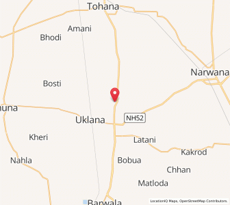 Map of Bithmara, Haryana