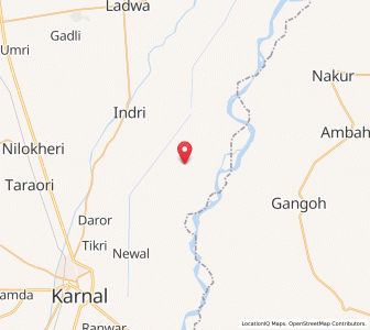 Map of Blani, Haryana