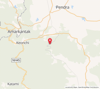 Map of Bobda, Chhattisgarh