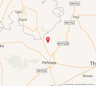 Map of Bodha, Haryana