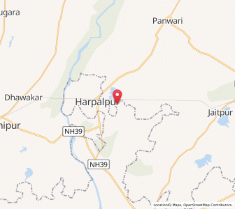 Map of Bodi, Uttar Pradesh