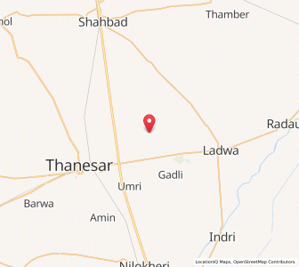 Map of Bodla, Haryana