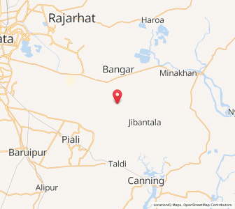 Map of Bodra, West Bengal