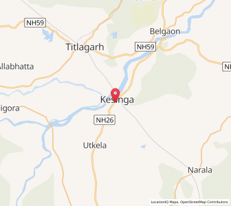 Map of Bogor, Odisha