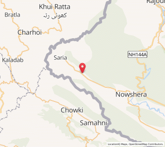 Map of Bohani, Kashmir