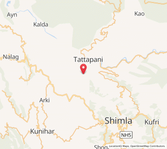 Map of Bohli, Himachal Pradesh