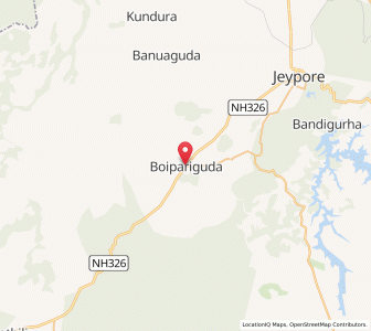Map of Boiparigurha, Odisha