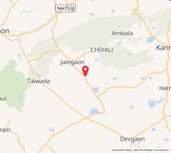 Map of Bolthan, Maharashtra